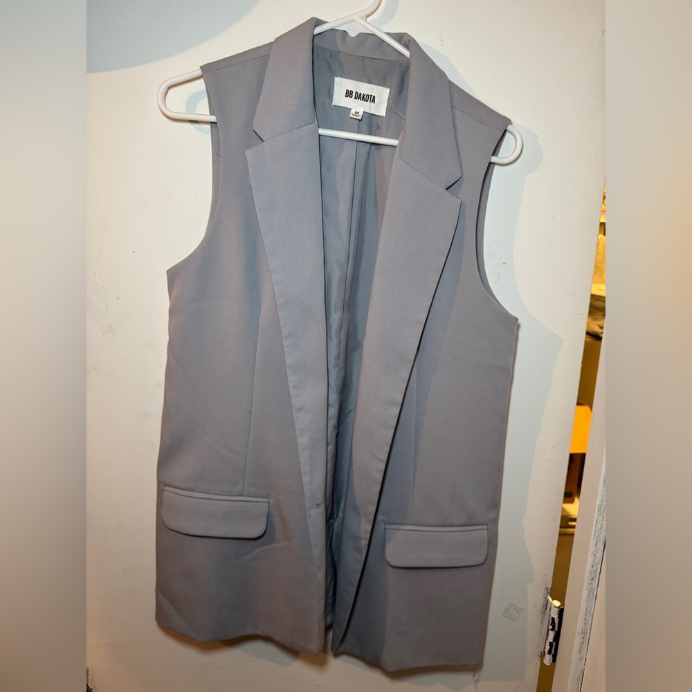 BB Dakota Blazer Vest Size Medium